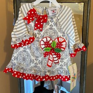 Counting Daisies Babygirl Christmas Outfit